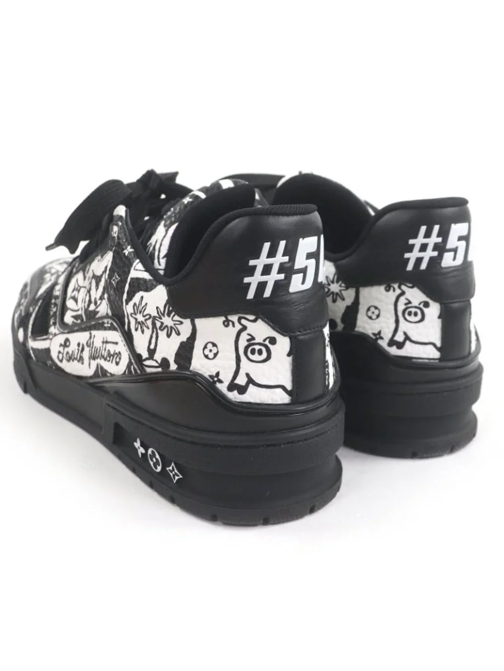 Louis Vuitton 2022 Trainer Line Comic Pattern - Picture 6 of 9